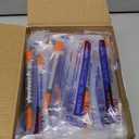 U100 1ml Syringe with Needle, 31G 1/4" 6mm 1cc Syringes, Disposable Individual Package, Pack of 100