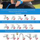 Dog Shower & Grooming Glove  2-in-1 Pet Bathing Tool with Hose & Faucet Adapters  Indoor/Outdoor Sprayer for Dogs & Cats