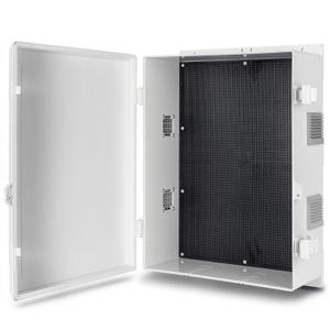 Namunanee Outdoor Electrical Junction Box, ABS Water Resistant Enclosure with Internal Mounting Panel & Hinged Cover (18.1" H* 12.6" L* 6.3" W)