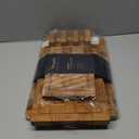 Bamboo Cutting Boards for Kitchen,Chopping Boards Set with Juice Groove,End Grain Bamboo Butcher Block,Serving Board with Holder(3 Pcs)