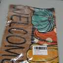 Fall Pumpkin Garden Flag 12x18 Inch Double Sided, Burlap Vertical Welcome Fall Garden Flag Autumn Thanksgiving Farmhouse Yard Outdoor Decoration