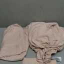 Amazon Basics Lightweight Breathable Wrinkle Resistant Brushed Microfiber 3 Piece Bed Sheet Set with 14-Inch Deep Pockets, Twin, Blush Pink, Solid