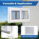 Yuzzy 24" x 12" Vinyl Windows for Basement, Bathroom, Garage, Shed, Home
