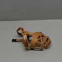 BARKLESS Dog Muzzle, Basket Muzzle for Biting, Chewing and Scavenging, Humane Cage Mouth Cover, Perfect for Grooming and Training Large Aggressive Reactive Dogs (L, Brown)