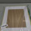 upsimples Aluminum 11x14 Picture Frame Gold, Display Photo 8x10 with Mat or 11 x 14 without Mat, Wall Hanging Metal Poster Frame with Acrylic Cover, 1 Pack