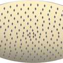 16 Inch Rainfall Shower Head, BSTIIU Stainless Steel Round Shower Head, Extra Large Ceiling Mount Shower Heads, Brushed Gold