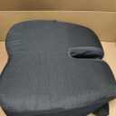 Navizam Lumbar Support Pillow for Office Chair Seat Cushions for Office Chairs - Back Support for Office Chair, Pillow for Car Chair Cushion with Anti-Slip Base, Backrest with Elastic Strap
