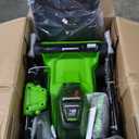 Greenworks 48V (2 x 24V) 17" Cordless (Push) Lawn Mower (125+ Compatible Tools), (2) 4.0Ah Batteries and Dual Port Rapid Charger Included
