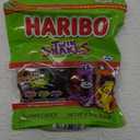 HARIBO Gummi Candy, Twin Snakes Sweet & Sour Gummy Candy, 8.3 Ounce Resealable Share Size Stand Up Bag, Soft & Chewy Snacks, Assorted Fruity Flavors, No BB Date