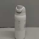 Owala FreeSip Insulated Stainless Steel Water Bottle with Straw, BPA-Free Sports Water Bottle, Great for Travel, 32 Oz, Shy Marshmallow