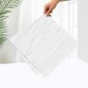 Mable Peel and Stick Vinyl Floor Tiles,60 Tiles - 12" x 12", White Marble Pattern - Self Adhesive Vinfl Flooring DIY for for Kichen, Bathroom, Bedroom, Dining Room, Kitchen(White Marble 60 Sq.Ft)