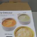 Baby Brezza One Step Baby Food Maker Deluxe Auto shut Off, Dishwasher Safe Cooker and Blender to Steam + Puree Organic Food for Infants + Toddlers - Set of 3 Pouches + 3 Funnels