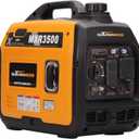 MaXpeedingrods 3500 Watt Portable Inverter Generator Gas Powered, EPA Compliant, Compact and Lightweight for Home Backup Power, Outdoor Camping, RV and Trailer