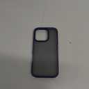 TORRAS Guardian Shockproof for iPhone 16 Pro Case, [4X Military-Grade Test Protection] Anti-Scratch DIY-Buttons Slim Thin Translucent Matte Hard Back Case for iPhone 16 Pro, Navy Blue