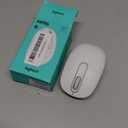 Logitech M196 Bluetooth Wireless Mouse, Compact and Portable Mouse for Laptops, Tablets and More, 12-Month Battery, Smooth Tracking, Compatible with PC and Mac, Windows and macOS - Off White (One Size)