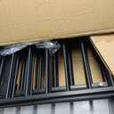 190" Extra Wide Baby Gate Playpen, Adjustable Baby Fence Play Yard, Long Dog Gates Indoor for Stair Doorway Fireplace, Large Child Gate for Toddler Kid Pet, Family Essentials Safty Gate, Black