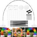 Balloon Arch Kit Stand Foldable storage, 9FT Height & 10FT Width Adjustable Balloon Arch Frame, for Weddings, Baby Showers, Birthdays, Graduation, Backdrop for Parties