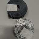 2 Rolls 5 Yards Sports Volleyball Ribbon for Crafting Sewing, 7/8 Inch Black White Grosgrain Ribbons for Gift Wrapping, Track Field Balls Ribbons for Hair Bow Cheerleader Accessories