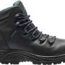 FSI FOOTWEAR SPECIALTIES INTERNATIONAL Women's 7673 Framer Black Leather Soft Toe EH Work Boots (Black)