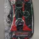 Tuff Pupper Fast Fit Harness for Large Dogs | No Pull No Choke, Escape-Proof | Rugged Padded Breathable Vest | Traffic Control Handle | 3 Leash Clips | Reflective Trim | Easy On Off (L, Red)