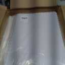 10 Sets 19x14x4in Rectangle Cake Boxes with Boards, White Large Bakery Boxes with Window for Quarter Sheet Cakes Donuts Cupcakes Pie Package