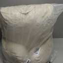 Reading Pillow for Sitting in Bed Adult, Reading Pillow with Shredded Memory Foam, Bed Pillow with Washable Cover, Back Pillow Sitting Up with Extend Arms, Beige, X-Large