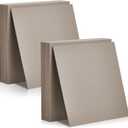 Lewtemi 50 Pcs Book Board, Binders Board Chipboard Designer Bookboard Kraft Heavy Duty Chipboard Sheets Bookbinding Supplies for Book Binding Cover (Gray,12 x 12 Inch, 50 PT)