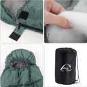 Wind Tour 3 Season Lightweight Waterproof Sleeping Bag Indoor & Outdoor for Hiking Backpacking Camping Traveling