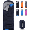 Sleeping Bags for Adults Backpacking Lightweight Waterproof- Cold Weather Sleeping Bag for Girls Boys Mens for Warm Camping Hiking Outdoor Travel Hunting with Compression Bags