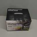 Portable Range Hood: Kitchen Countertop Cooking Exhaust Fan Quiet Smoke Removal - 3-Speed Suction Height & Angle Adjustable Design Dual-layer Filter- Plug-in for Apartments RV BBQ Hot Pot