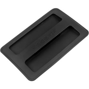 Silicone Toaster Top Cover, 1PCS Toaster Cover Black Bread Maker Dust Machine Covers Protector Lid Sandwich Machine Part Accessories