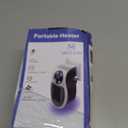 Mini Plug in Heater, Portable Wall Space Heater with Remote, Small Wall Outlet Heating with Adjustable Thermostat and 12H Timer, LED Display for Home Office Bathroom Indoor Use