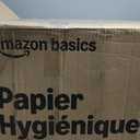Amazon Basics 1000 Sheet 1-Ply Bath Tissue, 48 Rolls (4 Packs of 12), Septic Safe