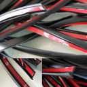 16.4FT 5M T-Shape Rubber Seal Strip Weatherstrip Universal Self Adhesive Auto Weather Draft for Car Windshield Edge Moulding Sealing Soundproof T-Type Protector Trim (10 * 6mm)