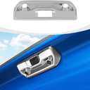 Tailgate Handle Cover Trim Compatible with Chevy Silverado & GMC-Sierra 2019-2024, Chrome