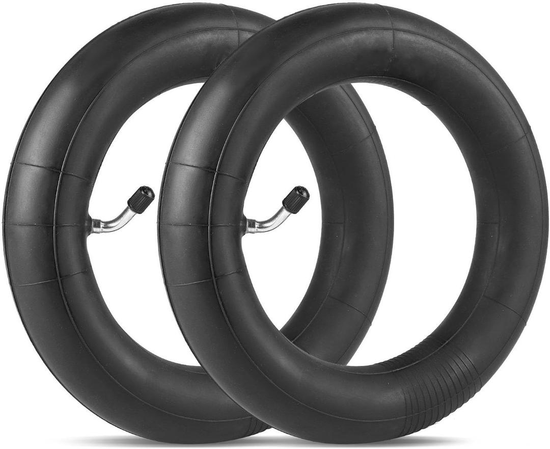 10x2.50 Inner Tube 10 Inch Butyl Tubes with Valve Angle CR202 Replacement for 10 Inch Smart Electric Scooter Inner Tube Pack of 2