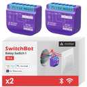 SwitchBot WiFi Switch Compatible with Alexa/Apple Home/Google Home/Matter (Hub Required), Power-Measuring Relay Switch Module with Integrated Bluetooth Repeater and Dry Contact, 2.4 GHz, 16 A