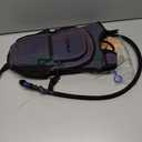 Rave Hydration Backpack  Anti-Theft Festival Hydration Pack with 1.5L Leakproof TPU Bladder  Slim, Insulated Water Pack with Secret Pockets & Breathable Back  for Raves, Music Festivals, EDC