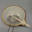 Taruzil Matcha Whisk Set with Matcha Bowl, Matcha Bamboo Whisk, Scoop, Sifter, Matcha Whisk Holder Unique Gifts for Women Mom Her Girl Friend Home Kitchen Decor Gifts for Christmas, Birthday