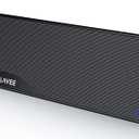 Nylavee Computer Speakers, Hi-Fi Stereo Computer Sound Bar with Bluetooth & 3.5mm Aux, USB/USB-C Powered for Desktop PC, Laptop & Monitor, Built-in Mic and Headphone Jack