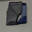 3Pack Adult Bibs with Crumb Catcher,Bibs for Eating,Waterproof Washable Men Clothing Protectors,Reusable Large Feeding Bib for Women Elderly Seniors (Solid Black Grey Blue)