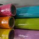 Skyygemm 6 Rolls Bulletin Board Paper Rolls,4 x 24 ft,Neon