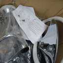 FDW Counter Height Swivel Bar Stools PU Leather Padded with Back, Height Adjustable Counter Stool Barstools Dining Chair, Black