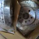 Power Stop K6188-26 Front and Rear Z26 Carbon Fiber Brake Pads with Drilled & Slotted Brake Rotors Kit For Buick Regal 2012-2013 [Model Specific]