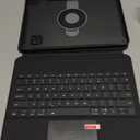 Blosomeet Magnetic iPad Pro 13 Inch M5/M4 2025/2024 Case with Keyboard, Clear Splitfolio Detachable Cover, Up-Down Liftable, Adjustable Stand, 7-Color Backlit, Multi-Touch Trackpad, Black