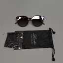 Livho Polarized Sunglasses, Retro & Oversized Shades for Women with Round Lenses