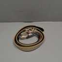 XZQTIVE 3 Pack Women Belts For Jeans Dresses Pants Ladies Leather Waist Belt with Gold Buckle (Square Buckle Black+brown+beige)