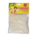 Fun Faces Craft Sticks, 5", Natural, 16 Pieces | Bundle of 10 Packs