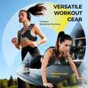 PACEARTH Weighted Vest, 10lb Weight Vest with Reflective Stripe, Body Weight Vests for Women, Men, Weight Loss Workout, Strength Training, Running, Walking, Jogging