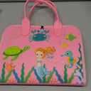 Qizfun Busy Board Montessori Toy for Toddlers, Educational Sensory Learning Toy for Fine Motor Skills, Preschool Travel Toy for Airplane & Car, Gifts for Boys and Girls (Pink/P4)